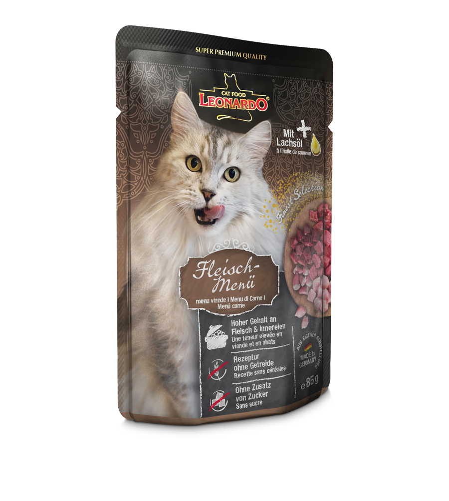 Leonardo-Pouches-Fleisch-85g Leonardo-Pouches-Fleisch-85g