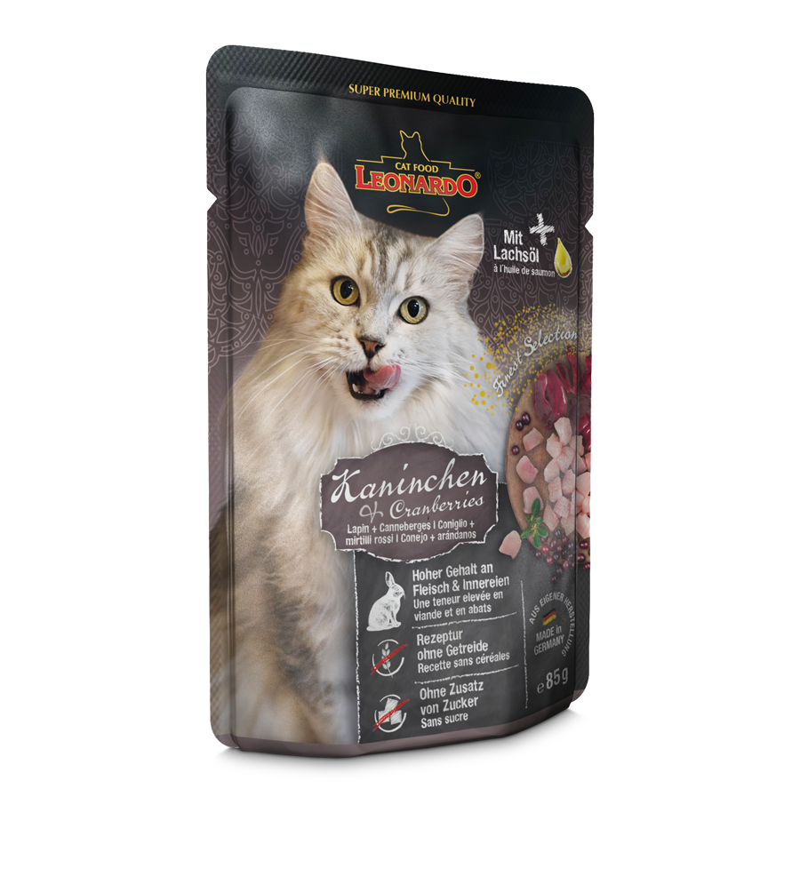 Leonardo-Pouches-Kaninchen-85g Leonardo-Pouches-Kaninchen-85g